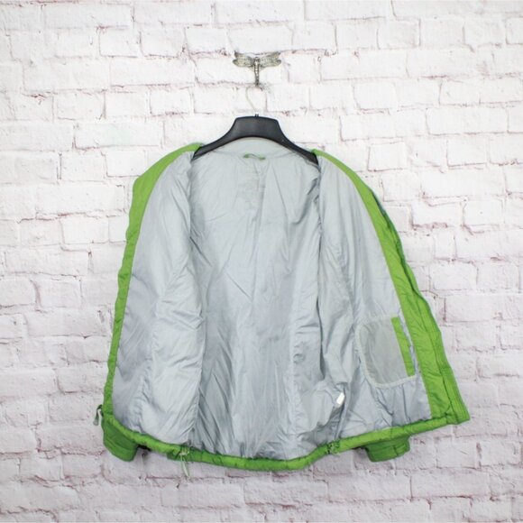 LL Bean Green Goose Down Puffer Jacket Quilted Heavyweight Size XL - Picture 9 of 10